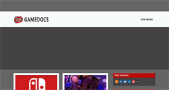Desktop Screenshot of gamedocs.com
